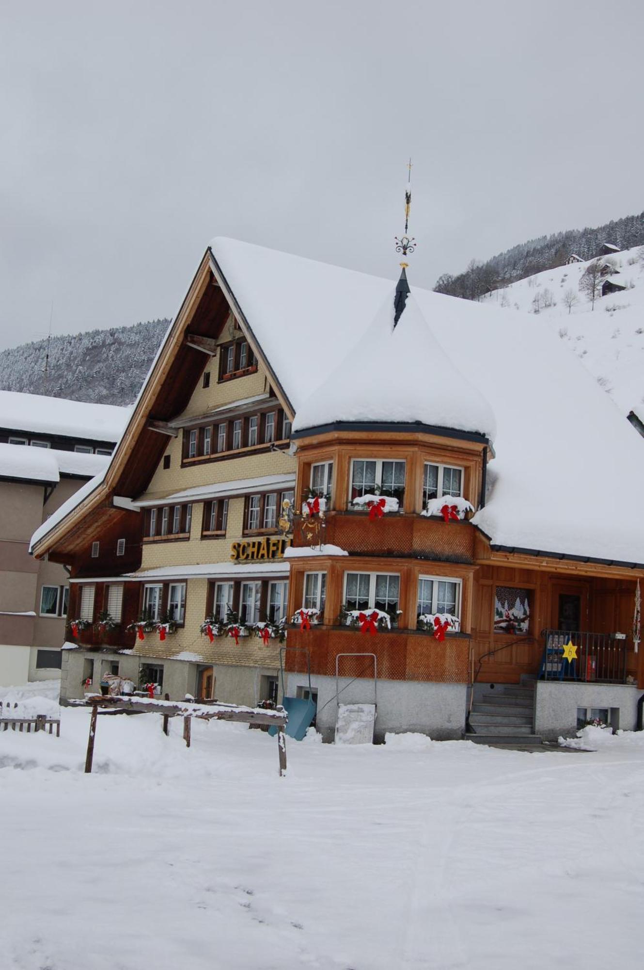 Gasthaus Schaefli Alt St. Johann Exterior photo