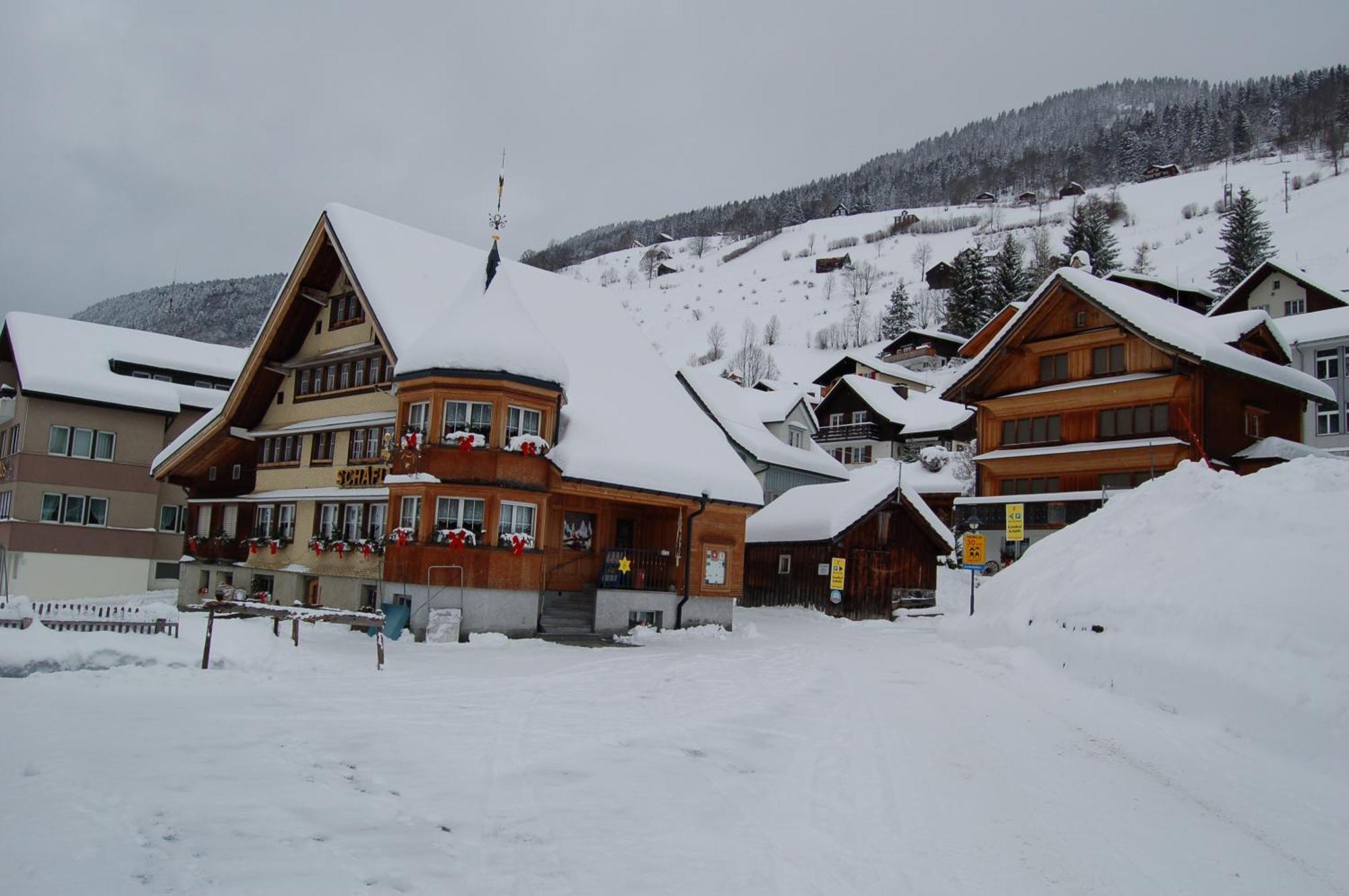 Gasthaus Schaefli Alt St. Johann Exterior photo