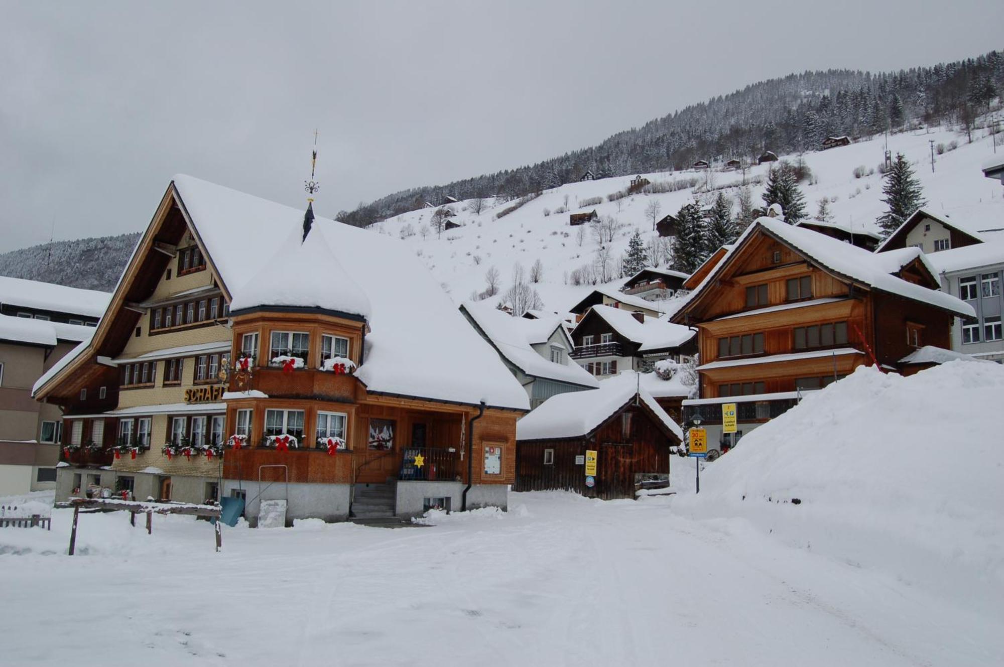 Gasthaus Schaefli Alt St. Johann Exterior photo