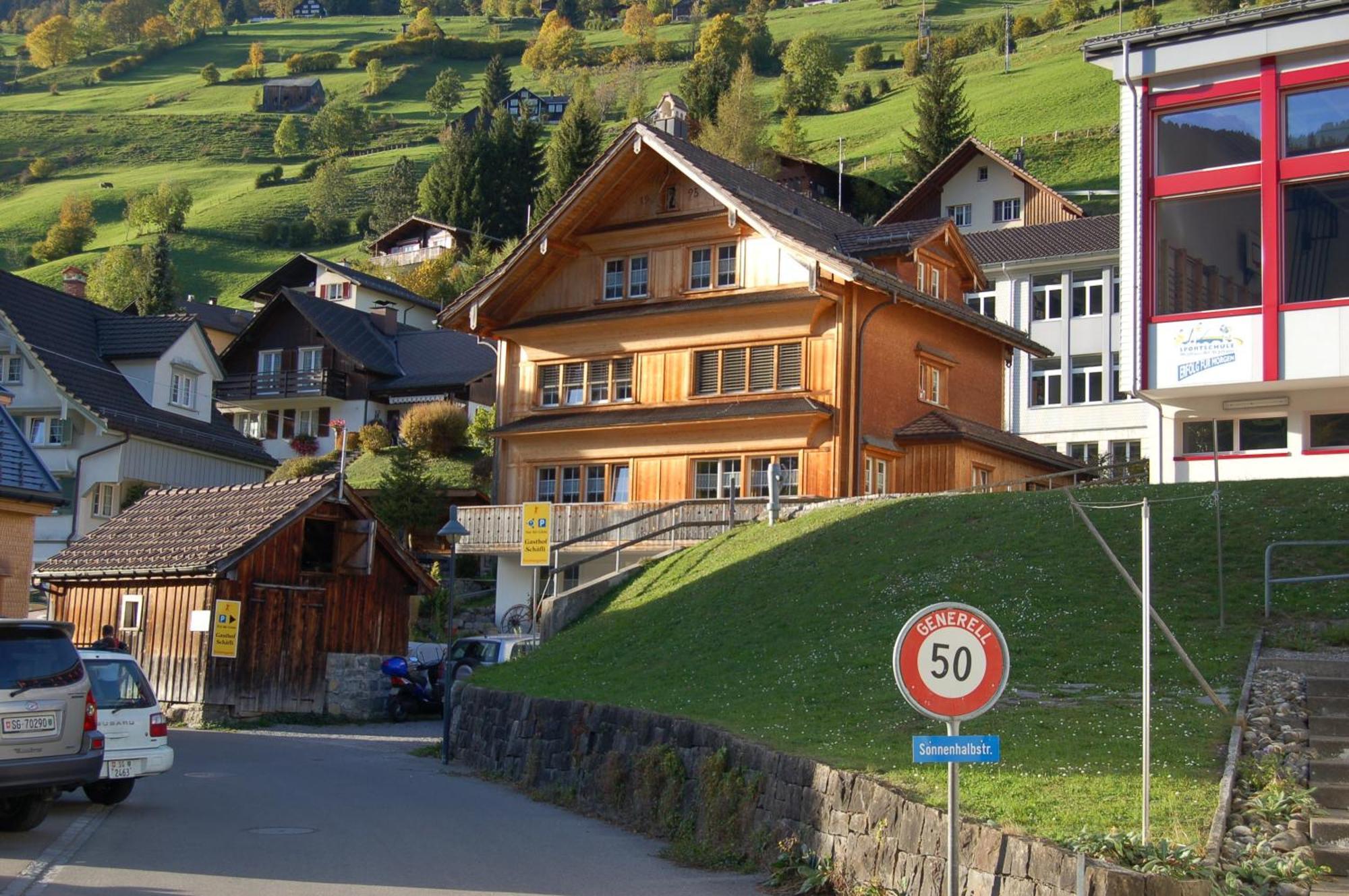 Gasthaus Schaefli Alt St. Johann Exterior photo